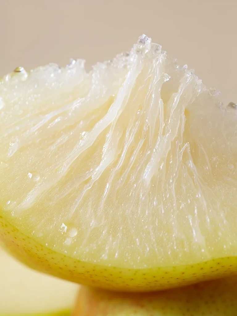 Textura de pera botánica